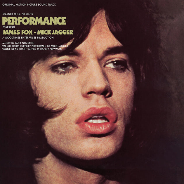 the album cover for Various Artists - Performance (Original Motion Picture Soundtrack) [Rocktober 2021 Yellow LP]