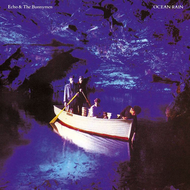 the album cover for Echo & The Bunnymen - Ocean Rain [Rocktober 2021 LP]
