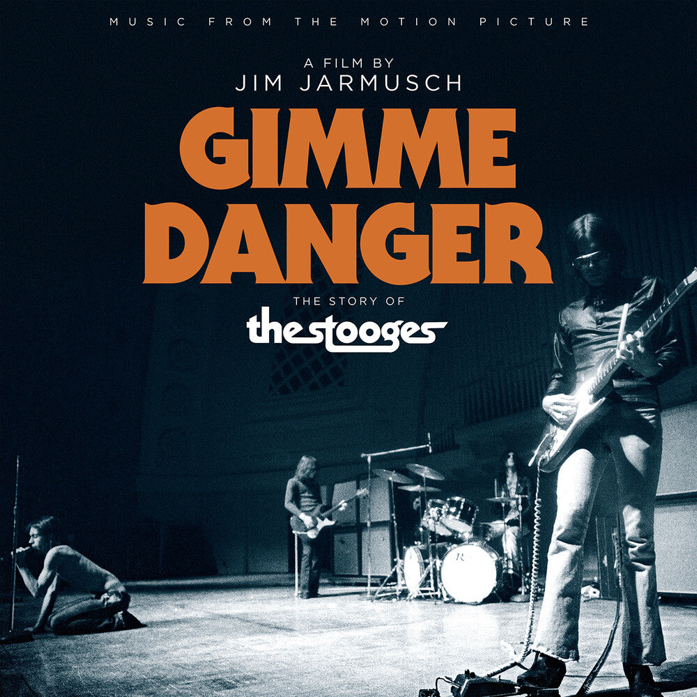 the album cover for Various Artists - Gimme Danger: Music From The Motion Picture [Rocktober 2021 Ultra Clear LP]