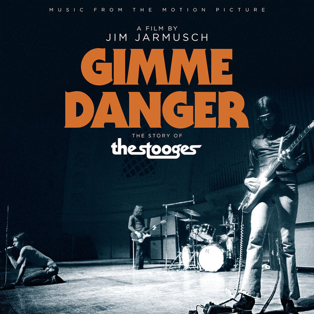 the album cover for Various Artists - Gimme Danger: Music From The Motion Picture [Rocktober 2021 Ultra Clear LP]