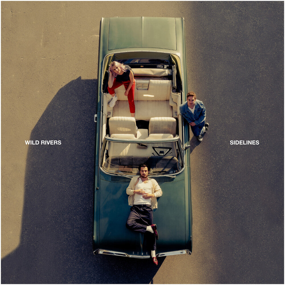 the album cover for Wild Rivers - Sidelines [Bone LP]