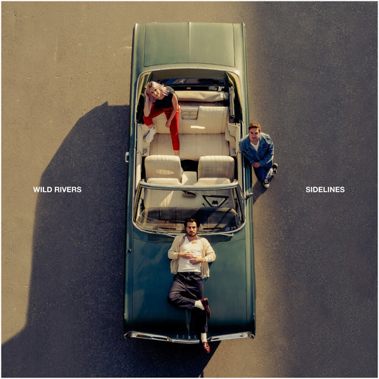 the album cover for Wild Rivers - Sidelines [Bone LP]