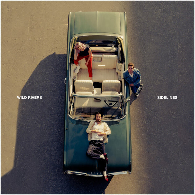 the album cover for Wild Rivers - Sidelines [Bone LP]