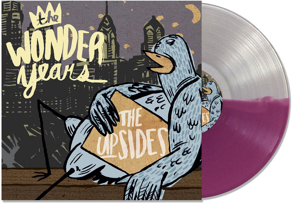 the album cover for The Wonder Years - The Upsides [Limited Edition LP]