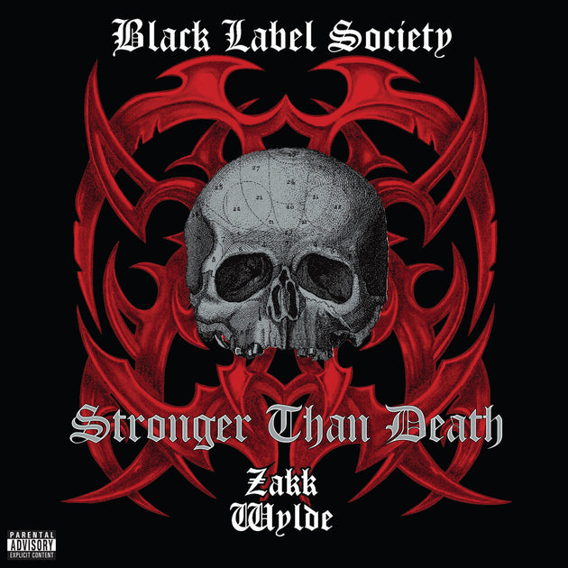 the album cover for Black Label Society - Stronger Than Death [Clear 2LP]