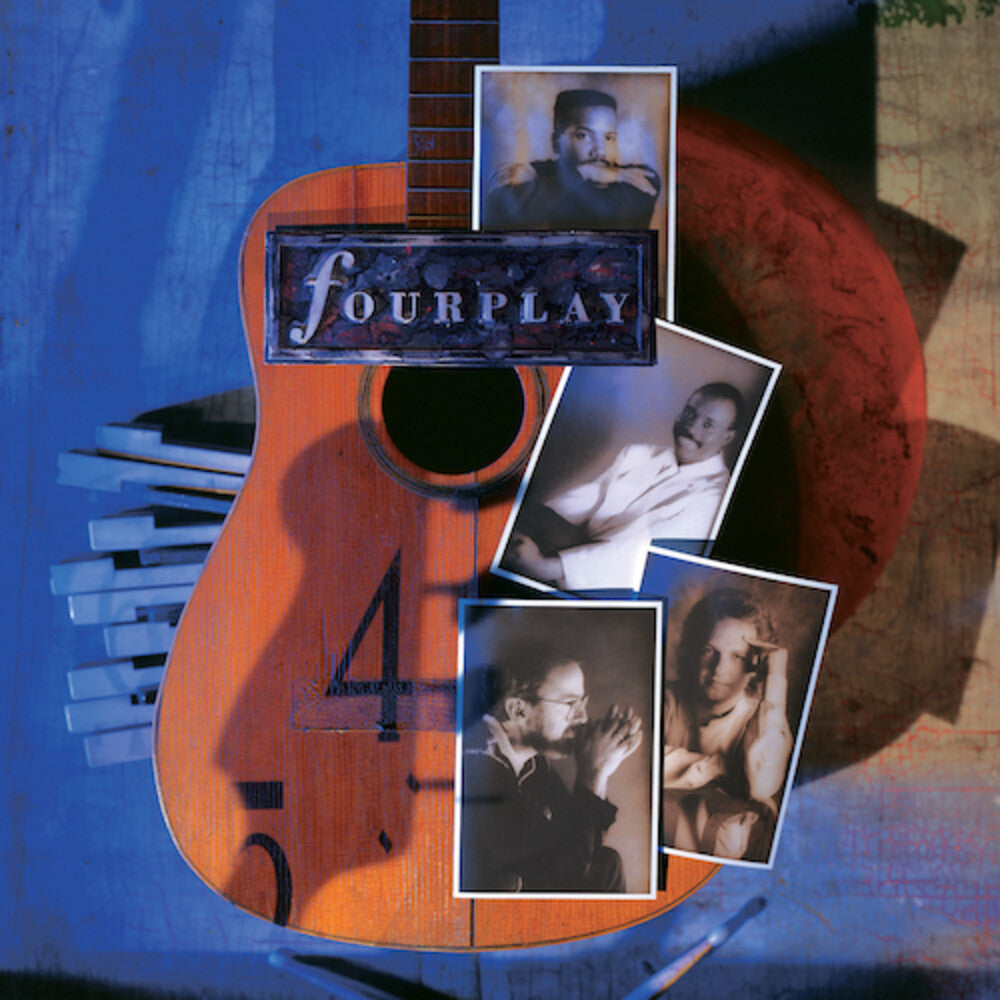 the album cover for Fourplay - Fourplay (30th Anniversary Edition) (Blue) [Colored Vinyl]