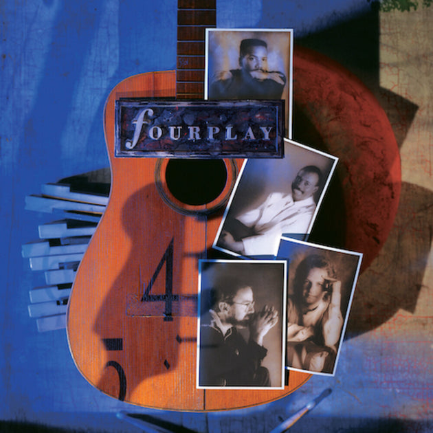 the album cover for Fourplay - Fourplay (30th Anniversary Edition) (Blue) [Colored Vinyl]