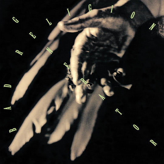 the album cover for Bad Religion - Generator: 30th Anniversary Edition [Opaque Green & Cloudy Clear Galaxy LP]