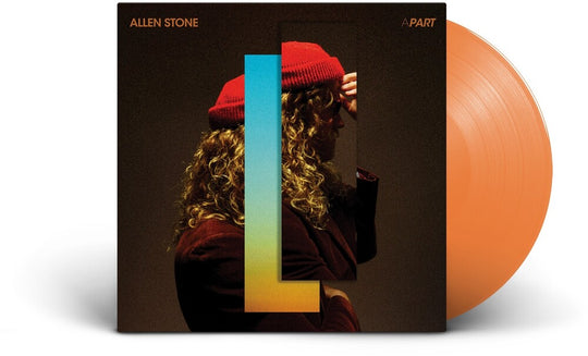 the album cover for Allen Stone - APART [Translucent Orange LP]