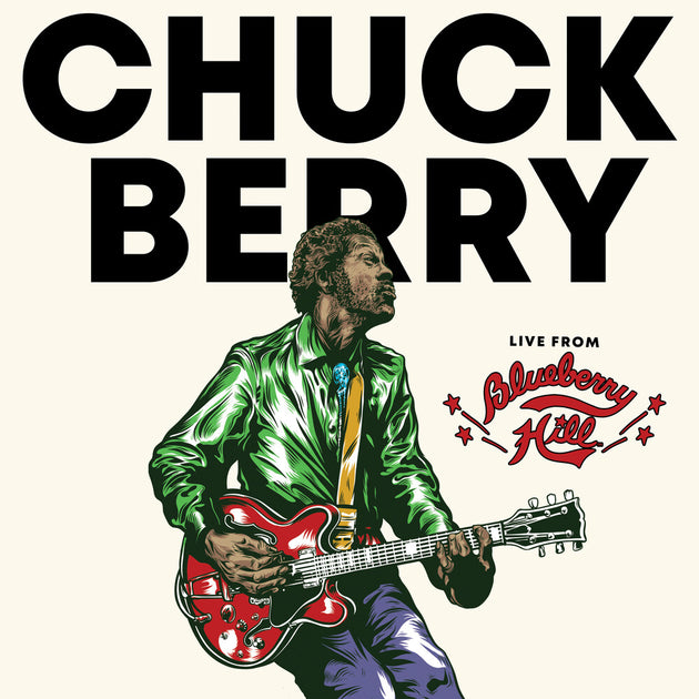 the album cover for Chuck Berry - Live From Blueberry Hill [LP]