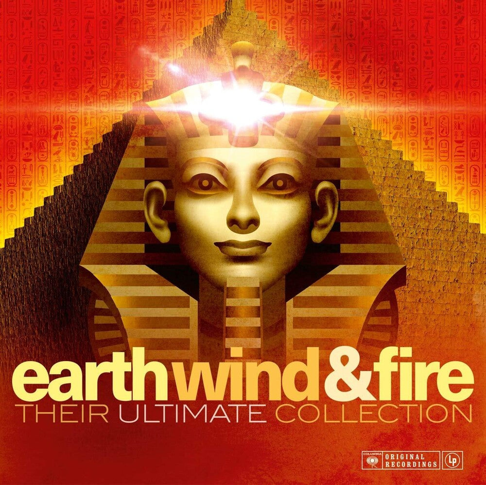 the album cover for Earth, Wind & Fire - Their Ultimate Collection [Import 180-Gram Yellow LP]