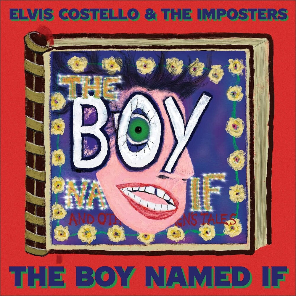 the album cover for Elvis Costello - The Boy Named If [Indie Exclusive Limited Edition Purple 2LP]