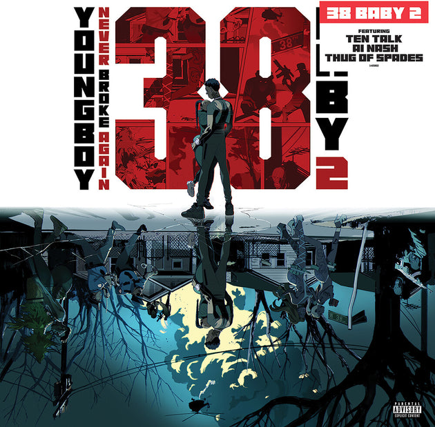 the album cover for Youngboy Never Broke Again - 38 Baby 2
