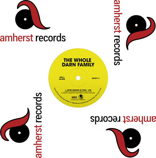 the album cover for Whole Darn Family - Seven Minutes Of Funk/Ain't Nothing But (Rsd) [RSD 2022]