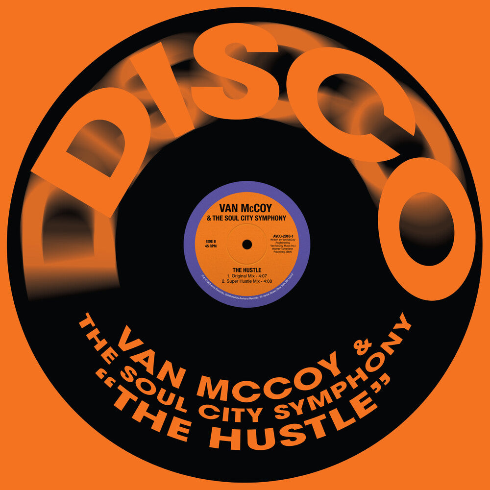the album cover for Van Mccoy - The Hustle (Rsd) [Record Store Day] [RSD 2022]