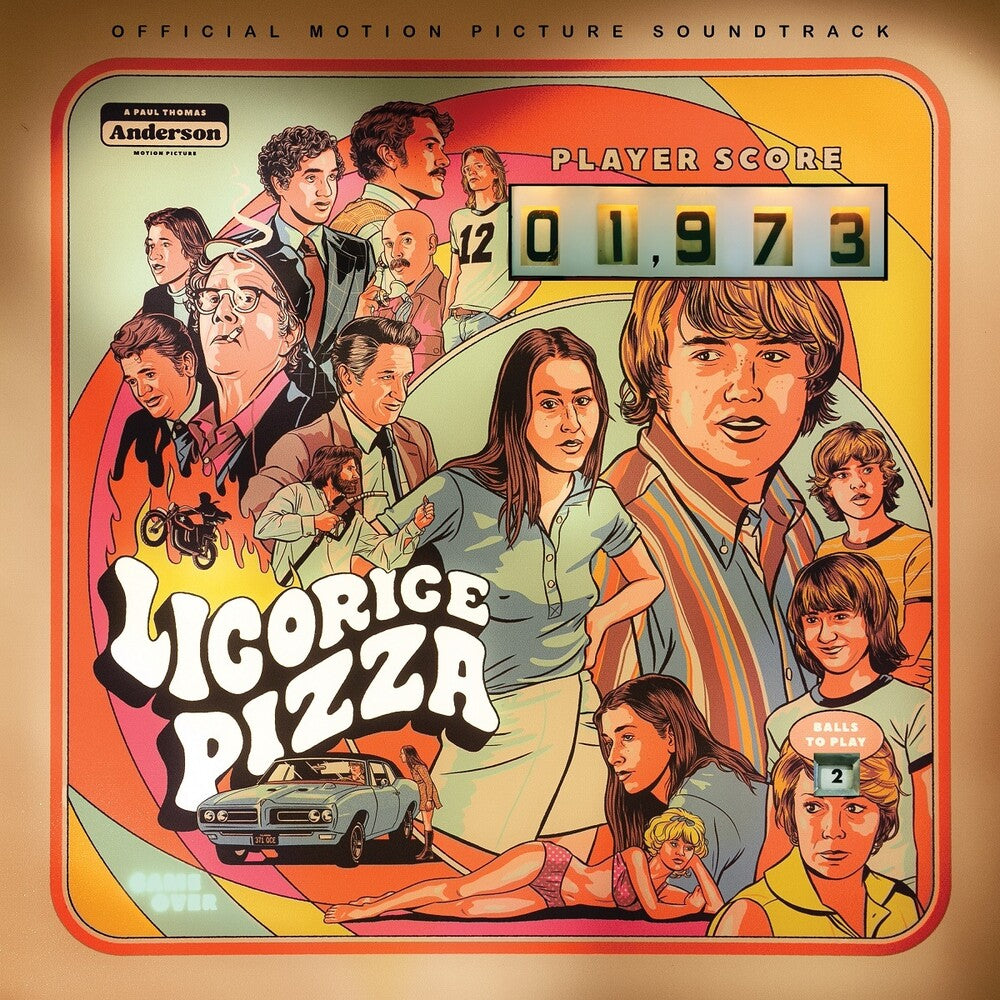 the album cover for Various Artists - Licorice Pizza (Original Motion Picture Soundtrack) [2 LP]