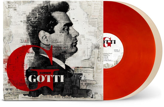 the album cover for Berner - Gotti (Bone + Red Splatter) [Colored Vinyl] (Red) (Wht)