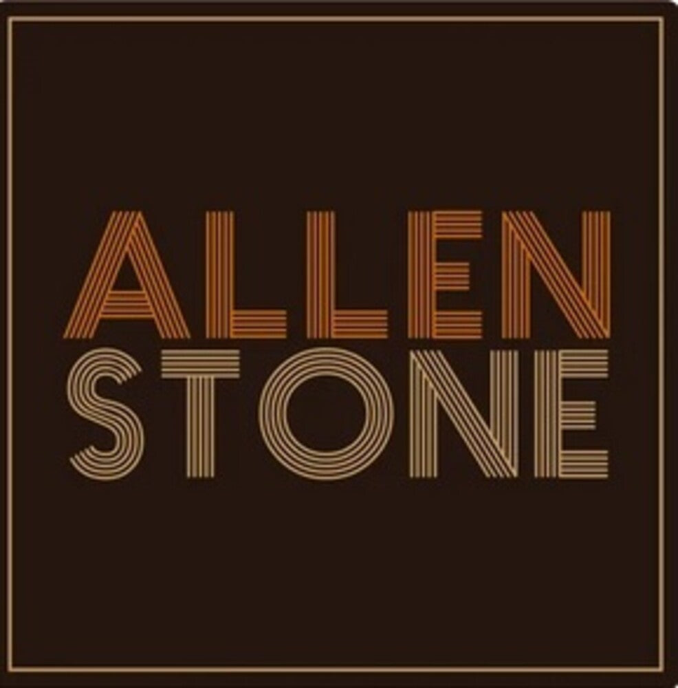 the album cover for Allen Stone - Allen Stone [RSD Essential Indie Colorway 10th Anniversary Gold Nugget LP]