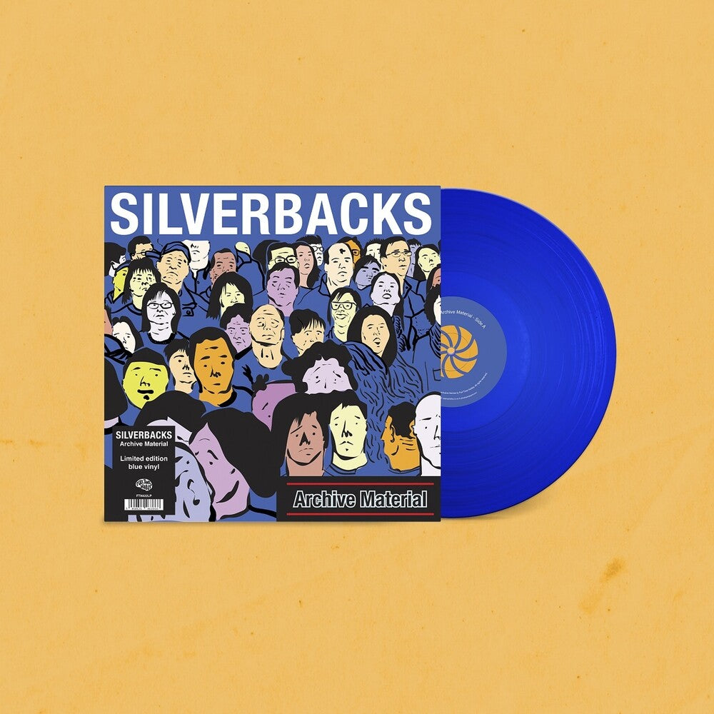 the album cover for Silverbacks - Archive Material [Indie Exclusive Limited Edition Blue LP]