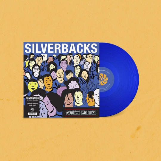 the album cover for Silverbacks - Archive Material [Indie Exclusive Limited Edition Blue LP]