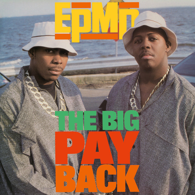 the album cover for Epmd - Big Payback (Orange) [Colored Vinyl] [Limited Edition] (Org)