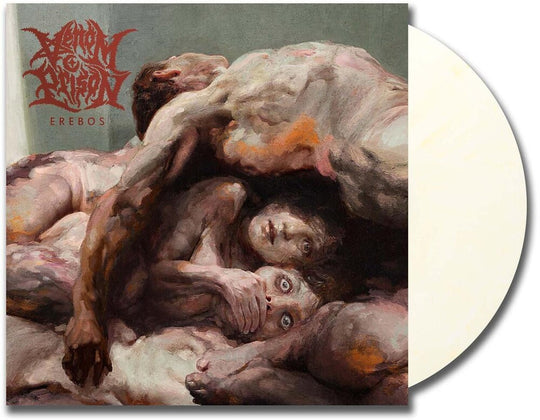 the album cover for Venom Prison - Erebos [Indie Exclusive Limited Edition Ivory LP]