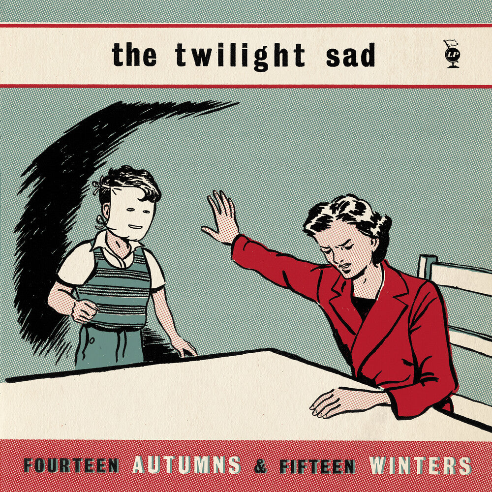 the album cover for The Twilight Sad - Fourteen Autumns & Fifteen Winters