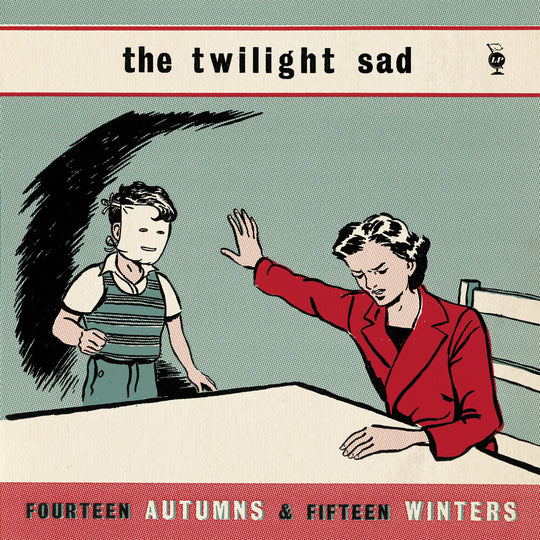 the album cover for The Twilight Sad - Fourteen Autumns & Fifteen Winters