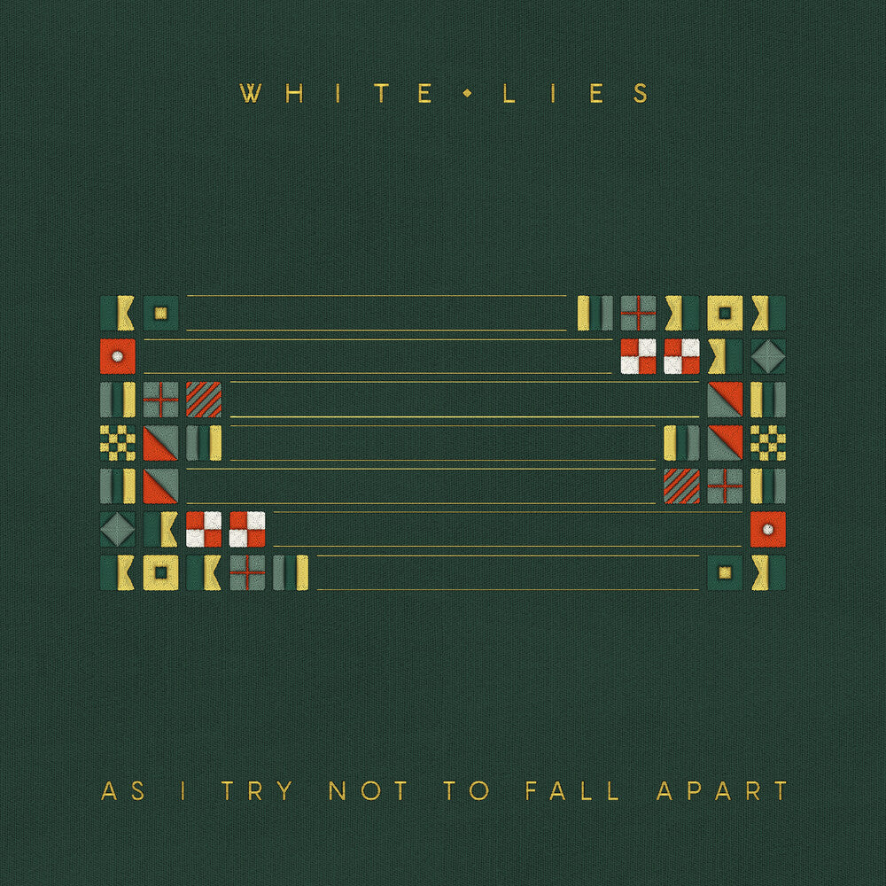 the album cover for White Lies - As I Try Not To Fall Apart [Indie Exclusive Limited Edition Cream LP]