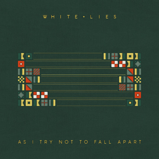 the album cover for White Lies - As I Try Not To Fall Apart [Indie Exclusive Limited Edition Cream LP]