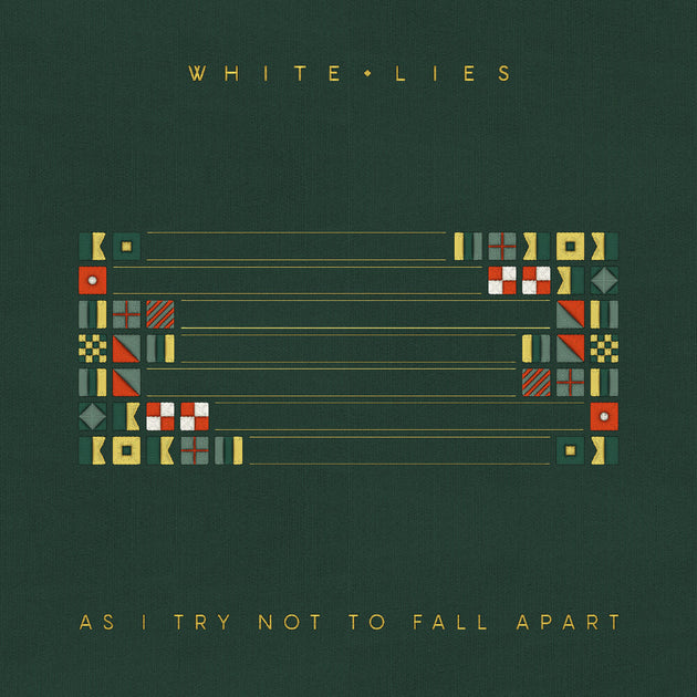 the album cover for White Lies - As I Try Not To Fall Apart [Indie Exclusive Limited Edition Cream LP]