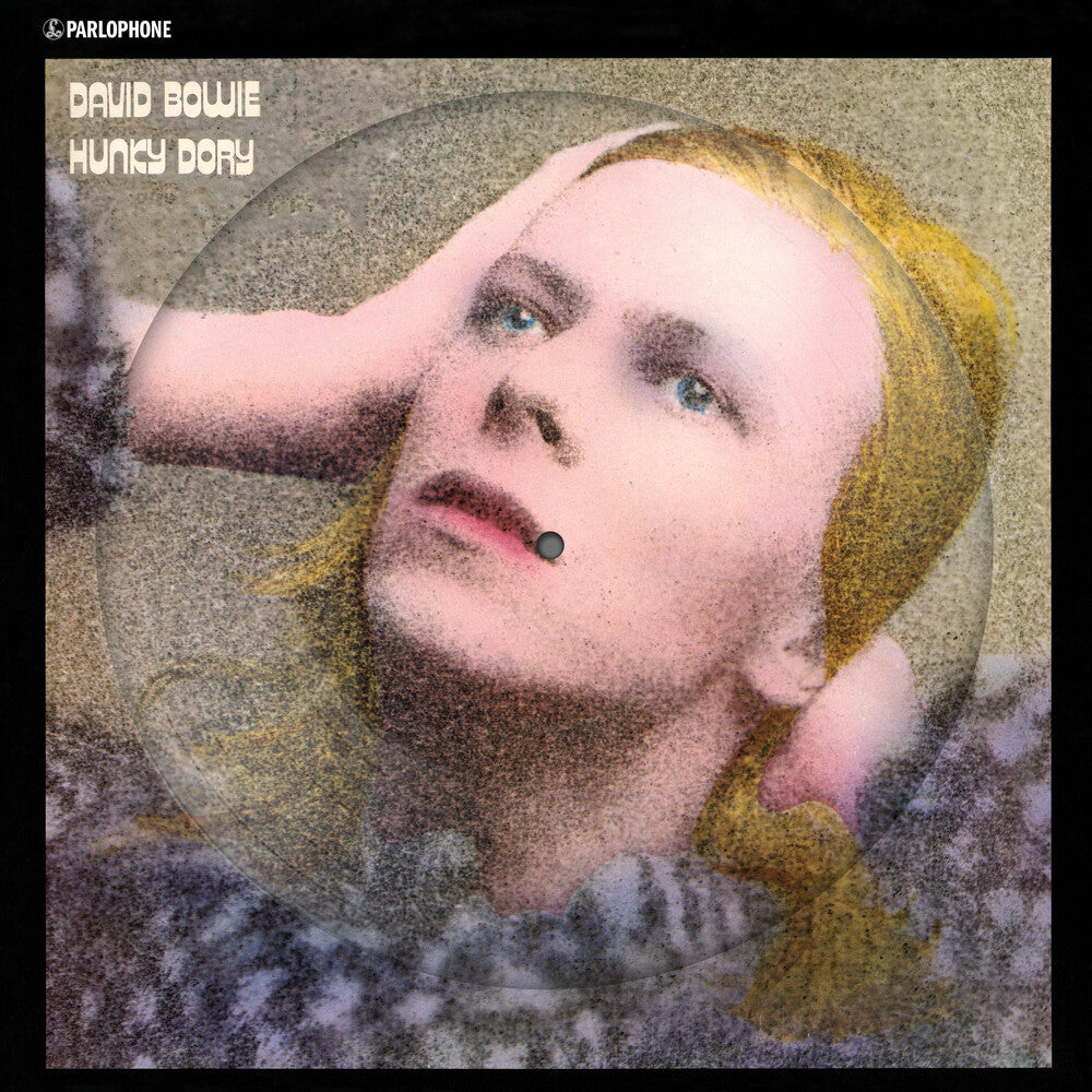 the album cover for David Bowie - Hunky Dory [Limited Edition Picture Disc LP]