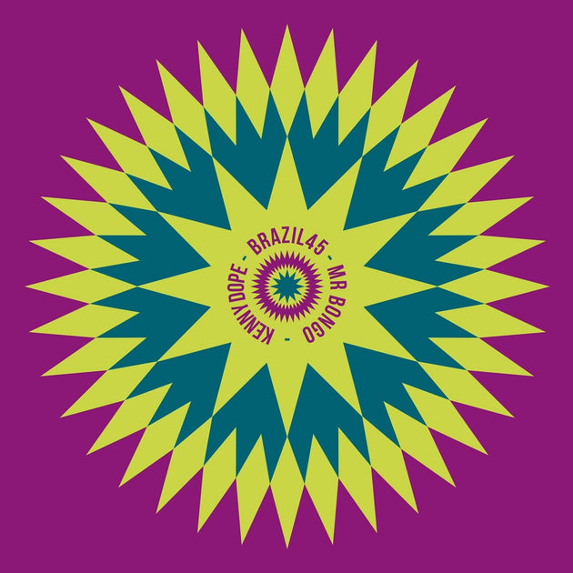 the album cover for Brazil 45 Vol. 3 Curated By Kenny Dope / Various - Brazil 45 Vol. 3 Curated By Kenny Dope [RSD 2022]