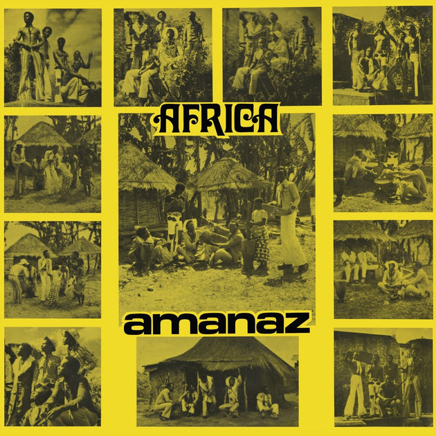 the album cover for Amanaz - Africa