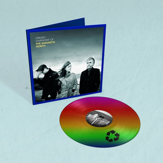 the album cover for The Magnetic North - Orkney: Symphony of The Magnetic North [Indie Exclusive Limited Edition Recycled Color LP]