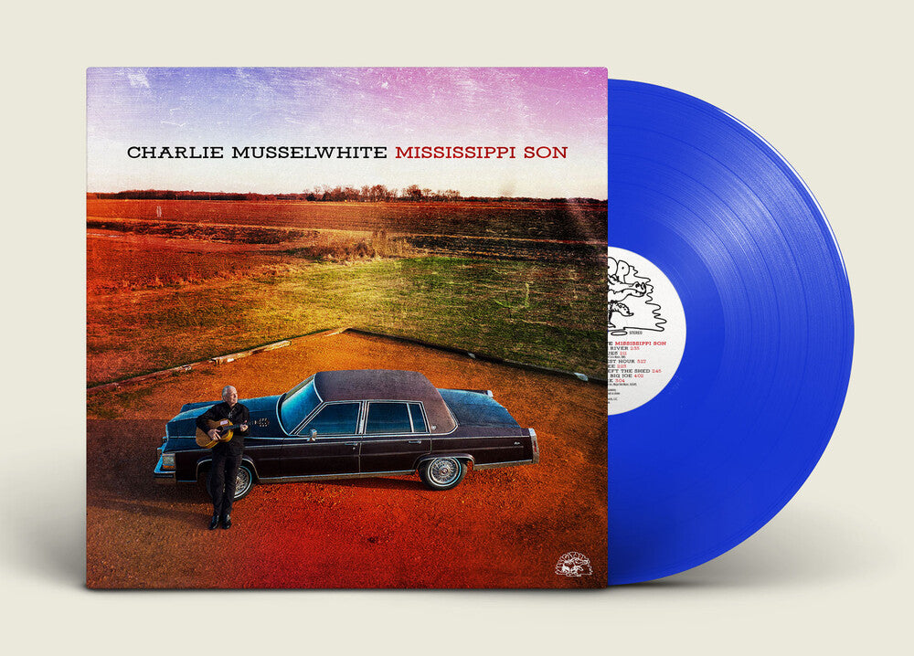 the album cover for Charlie Musselwhite - Mississippi Son [Clear Blue LP]