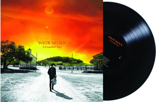 the album cover for Willie Nelson - A Beautiful Time [LP]