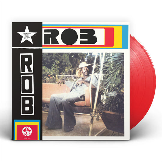 the album cover for Rob - Rob [Indie Exclusive] (Red) [Colored Vinyl] (Red) [Indie Exclusive]