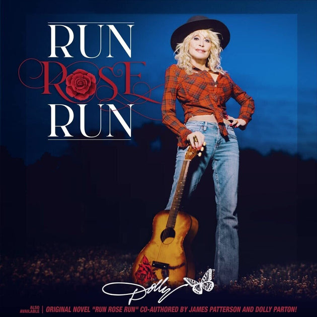 the album cover for Dolly Parton - Run, Rose, Run [LP]