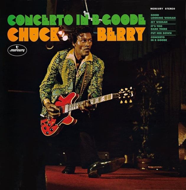 the album cover for Chuck Berry - Concerto In B Goode [LP]