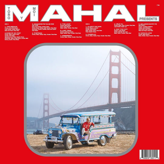 the album cover for Toro Y Moi - Mahal [Silver LP]