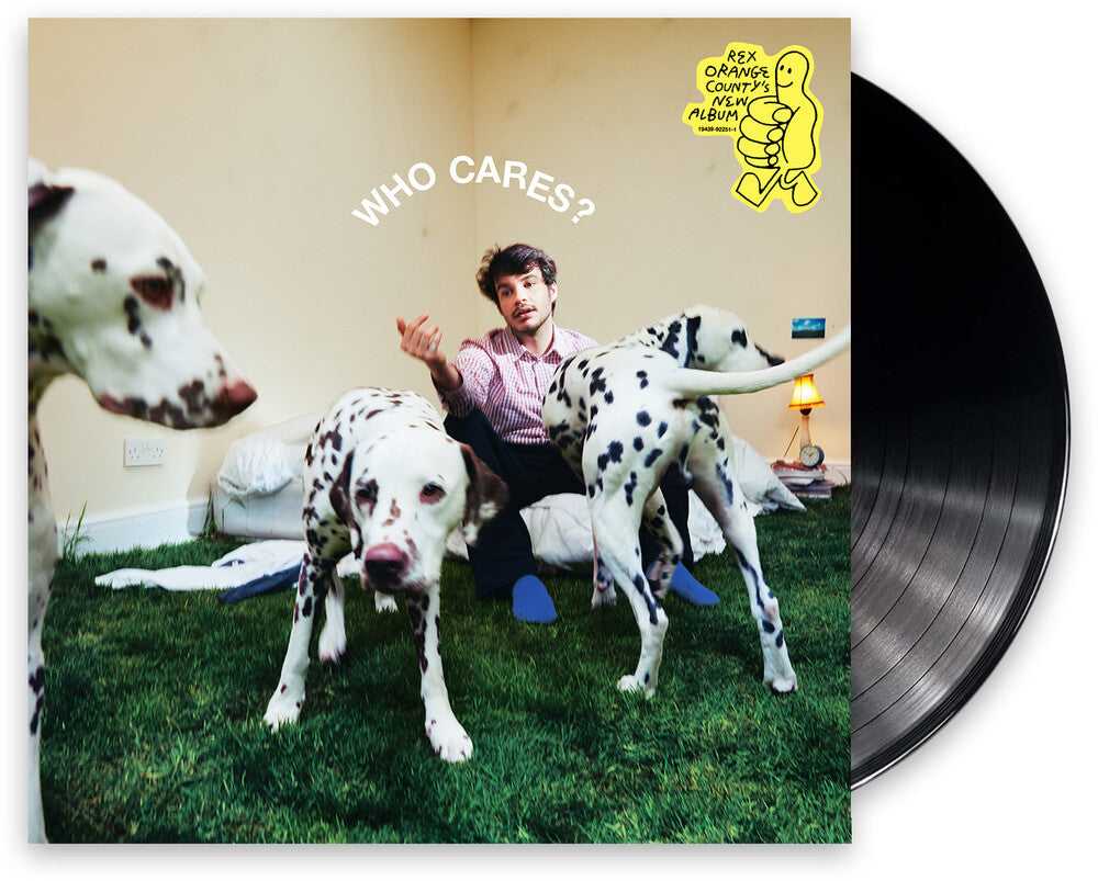 the album cover for Rex Orange County - WHO CARES? [LP]