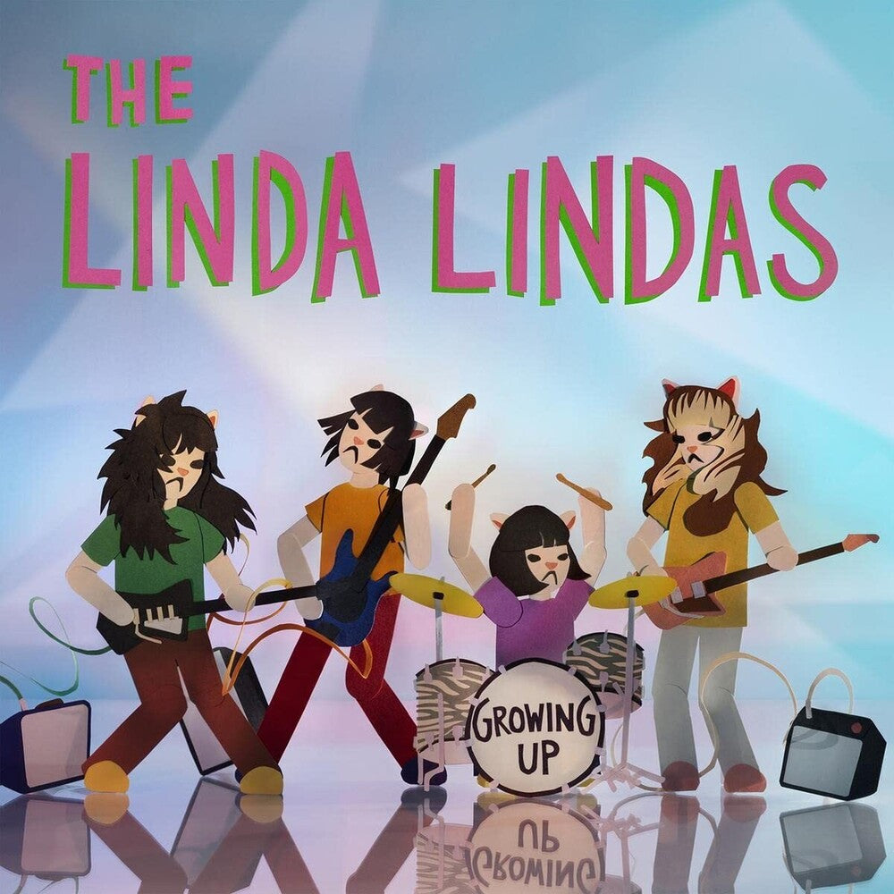 the album cover for The Linda Lindas - Growing Up [LP]