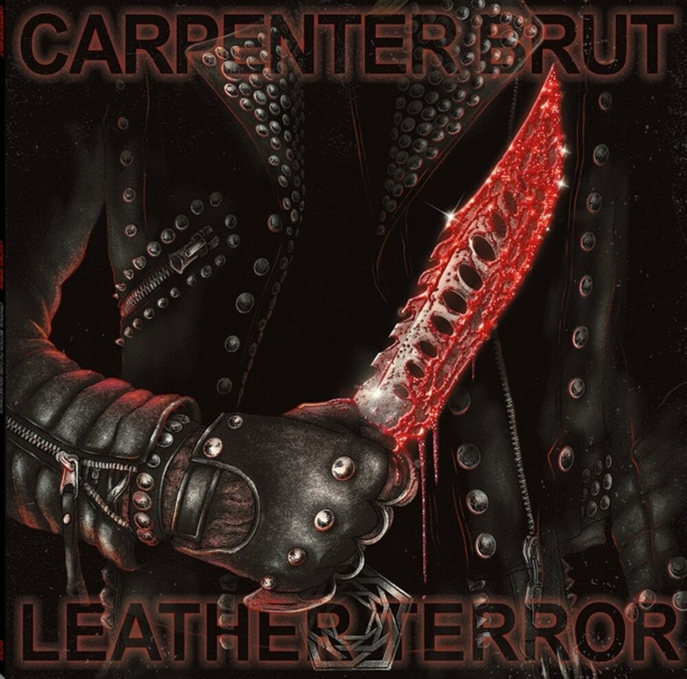 the album cover for Carpenter Brut - Leather Terror [2LP]