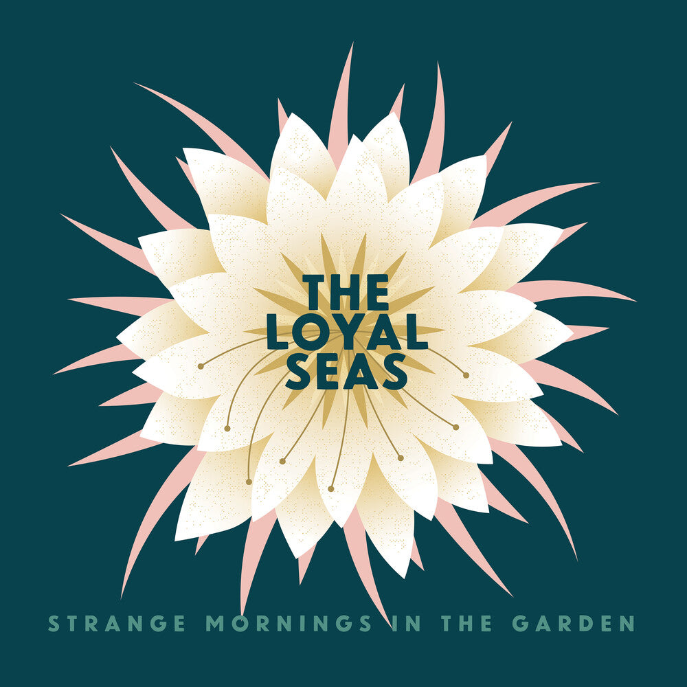 the album cover for The Loyal Seas - Strange Mornings In The Garden [Pink Rose LP]