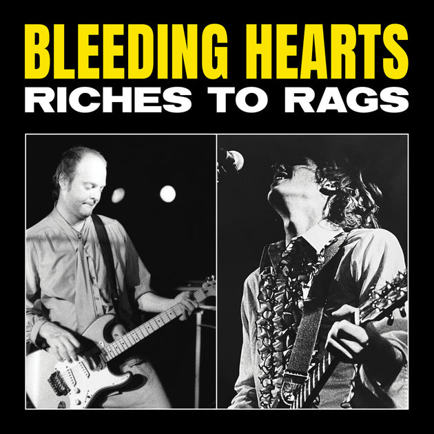 the album cover for Bleeding Hearts - Riches To Rags (Rsd) [Colored Vinyl] (Red) [Record Store Day] [RSD 2022]