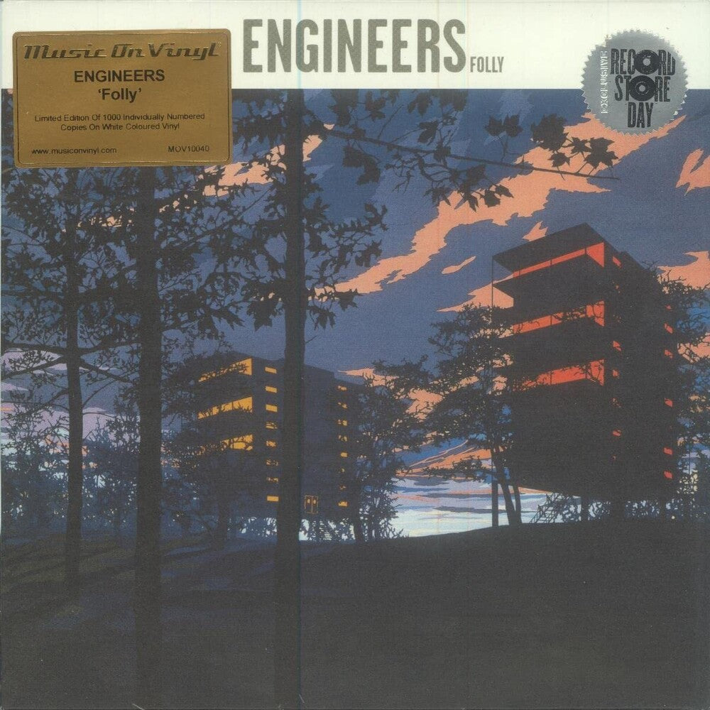 the album cover for Engineers - Folly [Indie Exclusive] (10in) [Colored Vinyl] (Ep) [Limited Edition] (Wht) [Indie Exclusive]