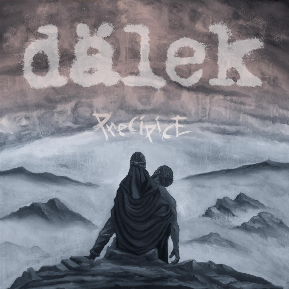 the album cover for Dälek (Dalek) - Precipice [Indie Exclusive Limited Edition Gold 2LP]