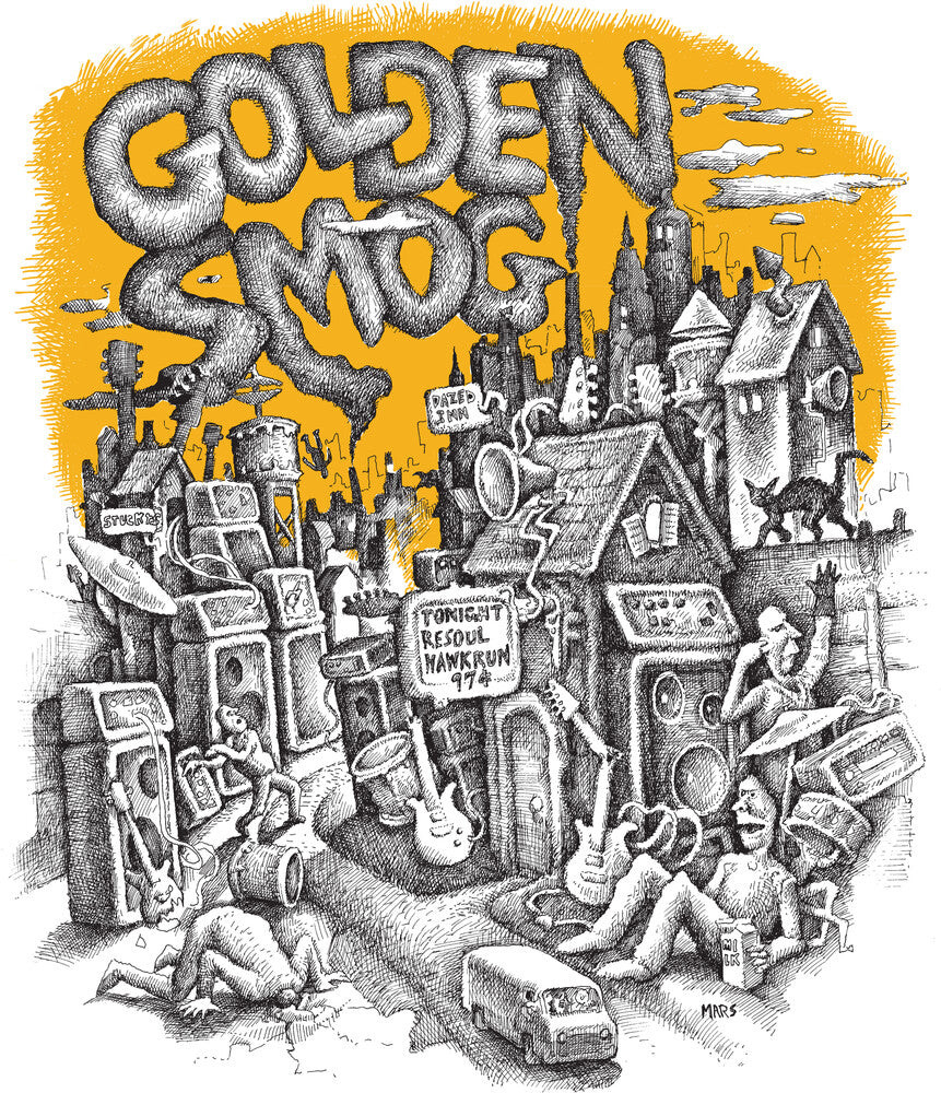 the album cover for Golden Smog - On Golden Smog [RSD 2022]