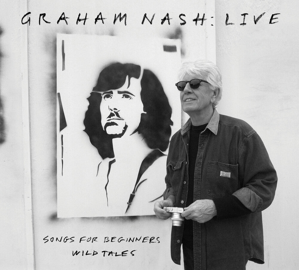 the album cover for Graham Nash - Live Songs For Beginners, Wild Tales [2LP]